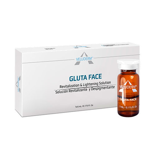 Veluderm - GLUTA FACE (биоревитализация, отбеливание), 5 мл